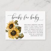 Kaart Zonnebloemboekaanvraag (Voorkant)