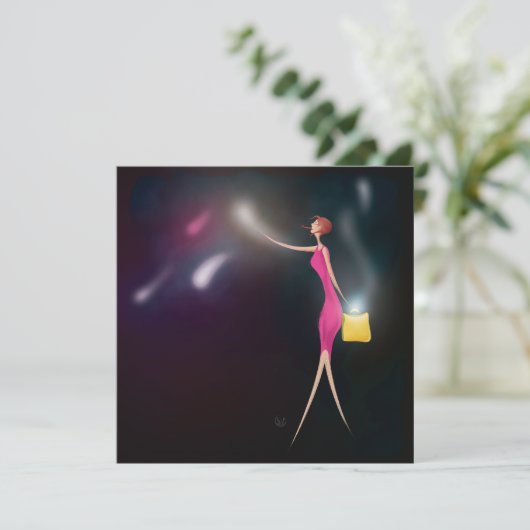 Kaart "Zonnestraal" (Staand voorkant)