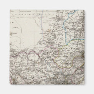 Kaart Zuid-Afrika Magneet