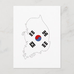 Kaart Zuid-Korea