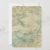  kaartavontuur wacht op uitnodiging van baby showe (Achterkant)