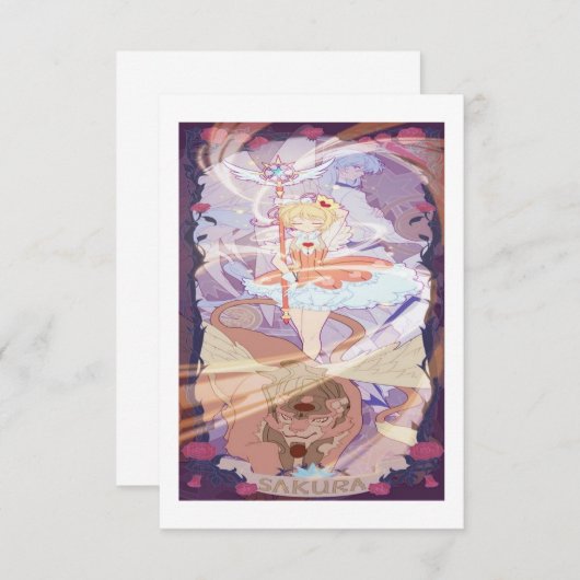 kaartcapteur sakura kaart (Voorkant / Achterkant)