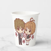 kaartcapteur sakura papieren bekers (Voorkant)