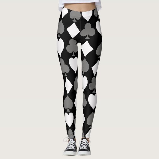 Kaartcircuits, monochromatische leggings (Voorkant)