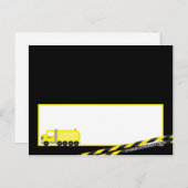 Kaartconstructie op schrijfbare plaats briefkaart (Voorkant / Achterkant)