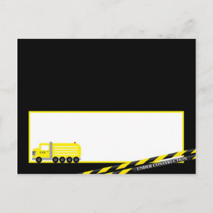 Kaartconstructie op schrijfbare plaats briefkaart