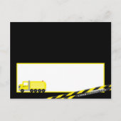 Kaartconstructie op schrijfbare plaats briefkaart (Voorkant)