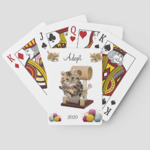 Kaartdeck Kitten Condo Yarn goedkeuren Pokerkaarten