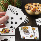Kaartdeck voor afspelen Keukengaren Pokerkaarten (Insitu)