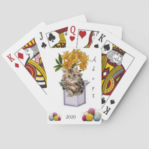 Kaartdeck voor afspelen Keukengaren Pokerkaarten
