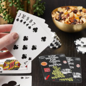 Kaartdecker afspelen pokerkaarten (Insitu)
