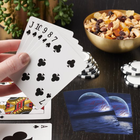 Kaartdecker afspelen speelkaarten (Insitu)