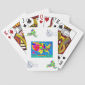 Kaartdecker afspelen speelkaarten (Achterkant)