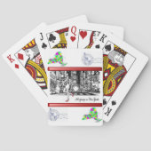 Kaartdecker afspelen speelkaarten (Achterkant)