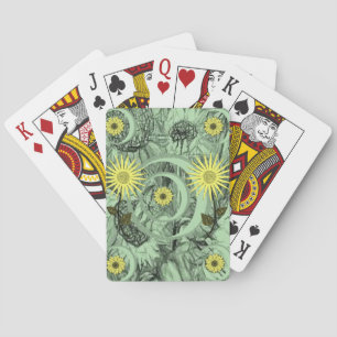 Kaartdecker voor afspelen pokerkaarten