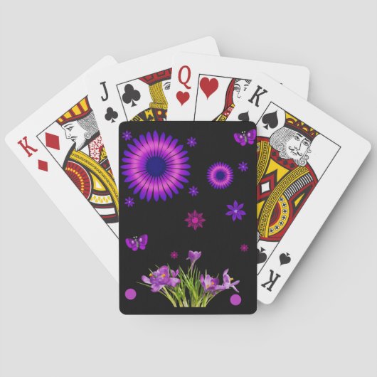 Kaartdecker voor afspelen pokerkaarten (Achterkant)