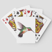 Kaartdek afspelen met een Hummingbird Pokerkaarten (Achterkant)