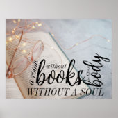 Kaartdeken van boekliefhebbers poster (Voorkant)