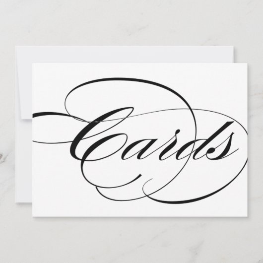 Kaartdoos bord voor trouwreceptie decoratie kaart (Voorkant)