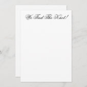 Kaarten  aankondiging bruiloft (Voorkant / Achterkant)