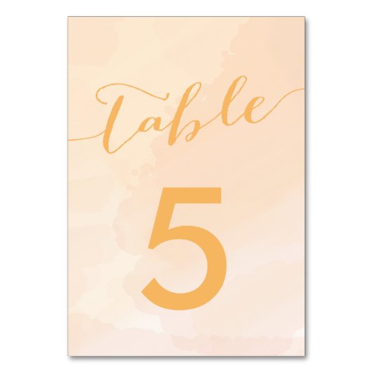 Kaarten Abrikozen Waterverf-weddenschappen (Achterkant)