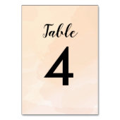 Kaarten Abrikozen Waterverf-weddenschappen (Achterkant)