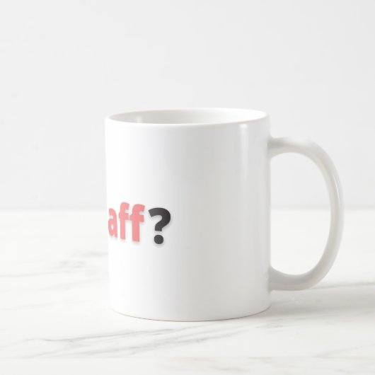 Kaarten Aff-Mok Koffiemok (Rechts)