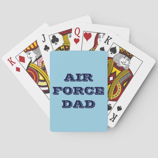 Kaarten afspelen Luchtmacht Papa (Achterkant)