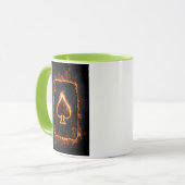 Kaarten afspelen. mok (Voorkant links)