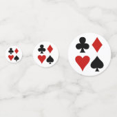 Kaarten afspelen Ontwerptabel Confetti (Achterkanten)