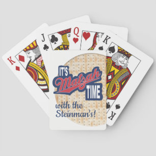 Kaarten afspelen "PASSOVER" Het is Matzah Time"