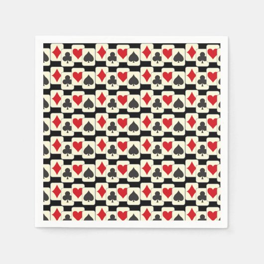 Kaarten afspelen servet (Voorkant)