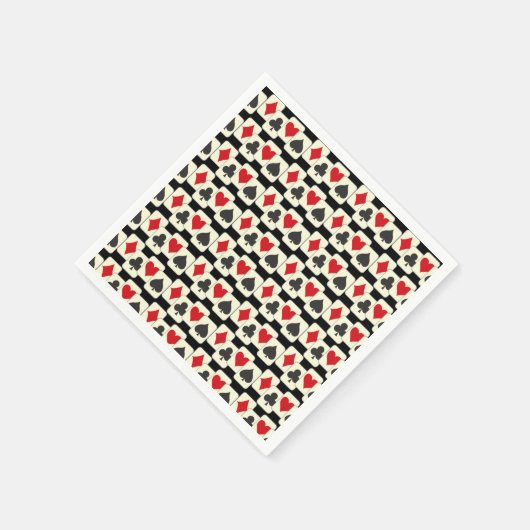 Kaarten afspelen servet (Hoek)