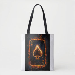 Kaarten afspelen. tote bag