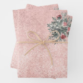 Kaarten afspelen van Alice in Wonderland Roze Craf Inpakpapier Vel (In situ)