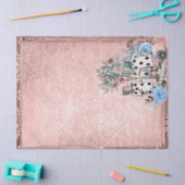 Kaarten afspelen van Alice in Wonderland Roze Craf Tissuepapier (Craft)