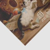 Kaarten afspelen van Carl Reichert Tissue Paper Tissuepapier (Detail)