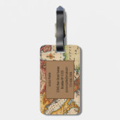  kaarten bagagelabel (Achterkant verticaal)