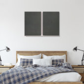 Kaarten bij het rapport Algemeen Land Kantoor Canvas Afdruk (Insitu (Slaapkamer))
