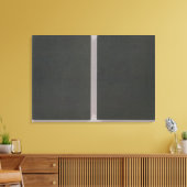 Kaarten bij het rapport Algemeen Land Kantoor Canvas Afdruk (Insitu (Woonkamer))