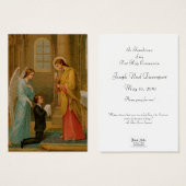 Kaarten: Blij is de ziel Visitekaartje (Voorkant /achterkant)