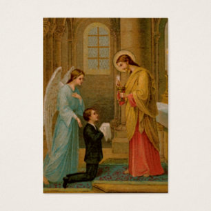 Kaarten: Blij is de ziel Visitekaartje