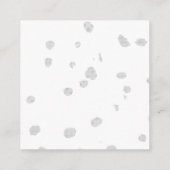 Kaarten boeken. Glanzend. Planner. Tandheelkundig. Afsprakenkaartje (Achterkant)