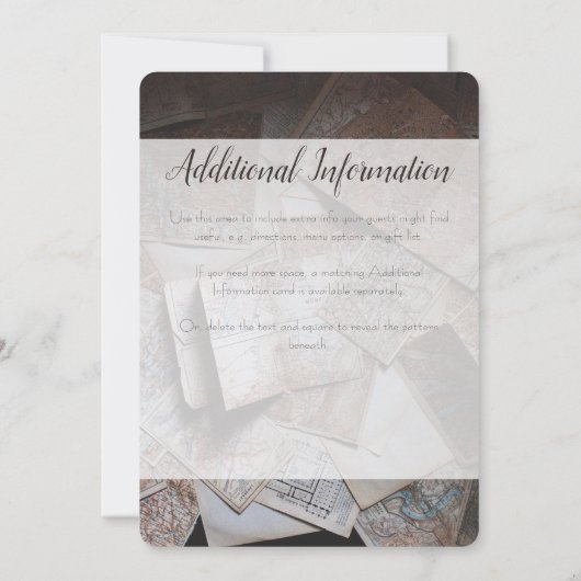  kaarten bruiloft uitnodiging (Achterkant)