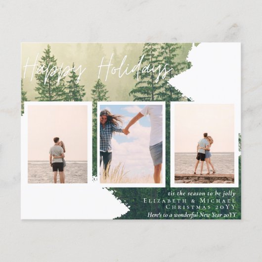 KAARTEN BUDGET FOTO CHRISTMAS - Foto Collage Urban (Voorkant)