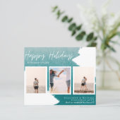 KAARTEN BUDGET FOTO CHRISTMAS - Foto Collage Urban (Staand voorkant)