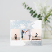 KAARTEN BUDGET FOTO CHRISTMAS - Foto Collage Urban (Staand voorkant)