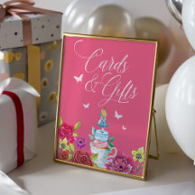 Kaarten & Cadeaus Alice In Wonderland Levendige Bl