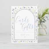 Kaarten & Cadeaus Bord (Staand voorkant)