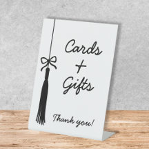 Kaarten & Cadeaus Coquette Zwart & Wit Afstuderen